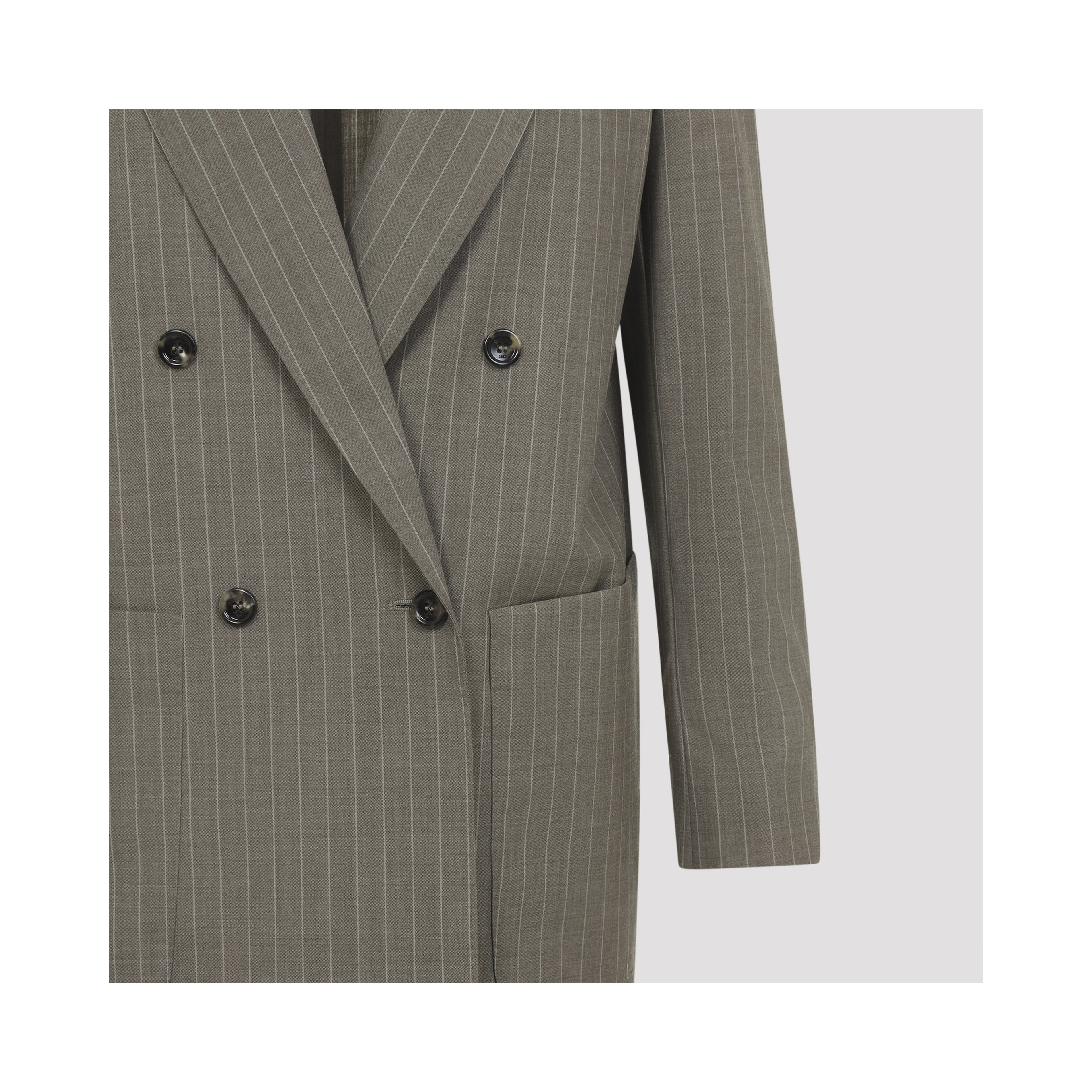 Max Mara Acciaio Pinstripe Jacket