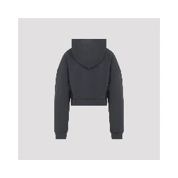 Pangaia Cropped Zip Up Hoodie