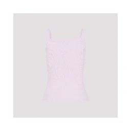 Pangaia Womens Ribbed Square Neck Tank Top