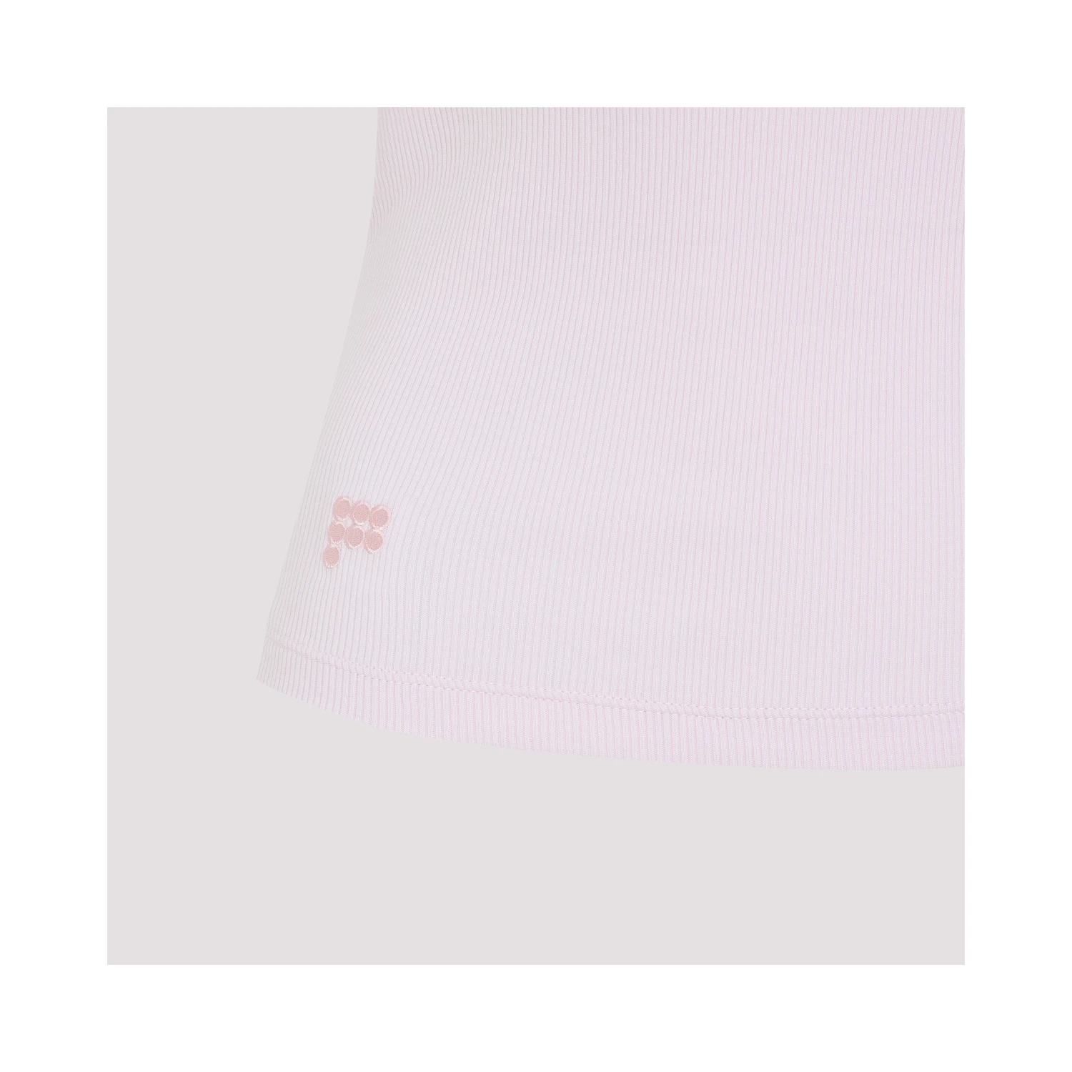 Pangaia Womens Ribbed Square Neck Tank Top