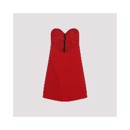 Valentino Embroidered Mini Dress