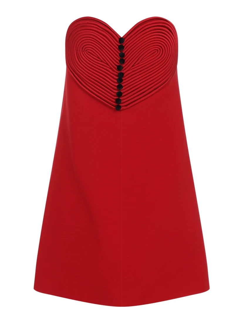 Valentino Embroidered Mini Dress