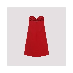 Valentino Embroidered Mini Dress