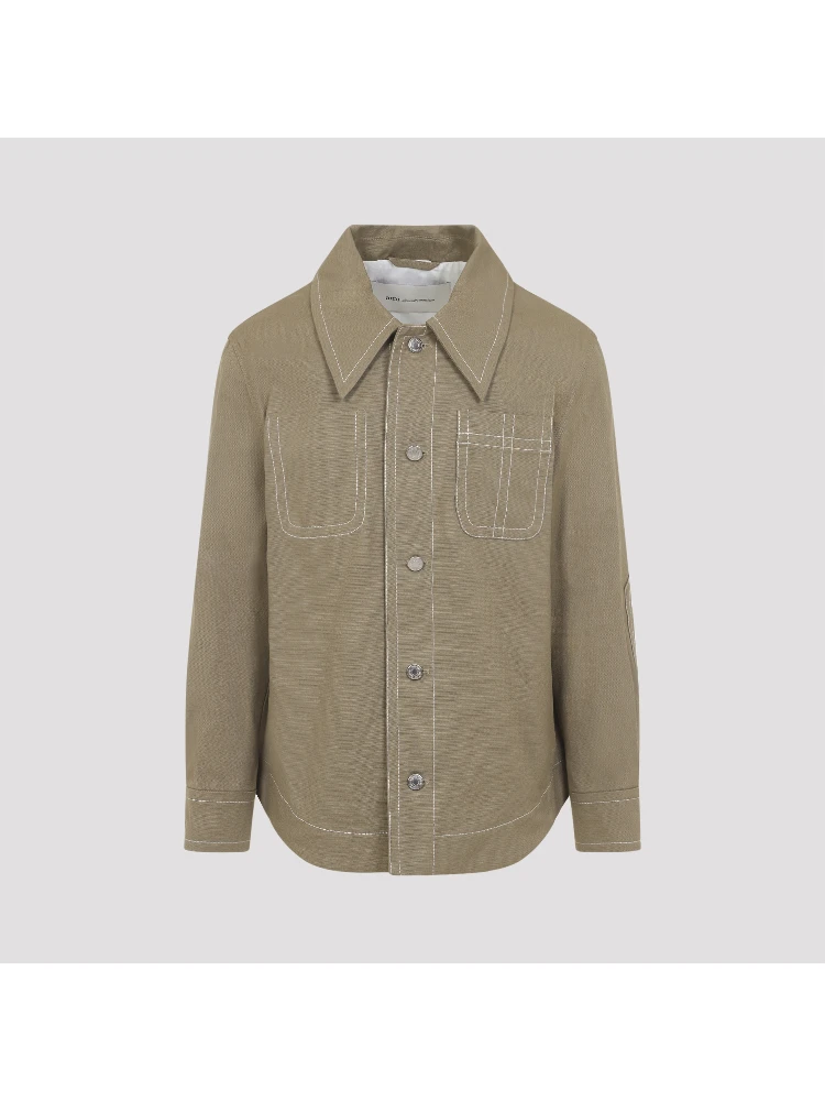 Ami Worker Buttoned Jacket