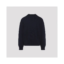 Ami Wool and Cotton Cardigan
