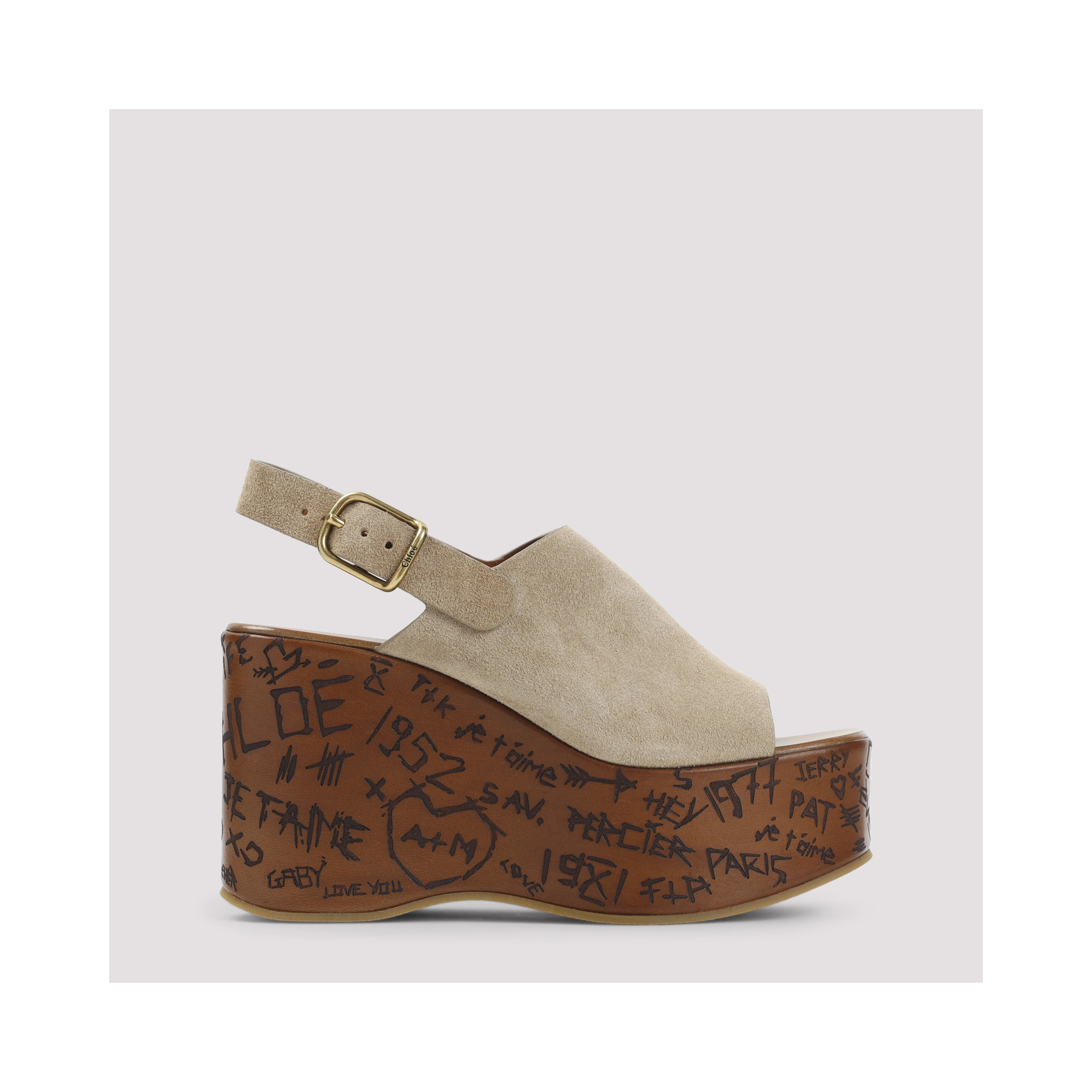 Chloe Maxime Wedges Sandals