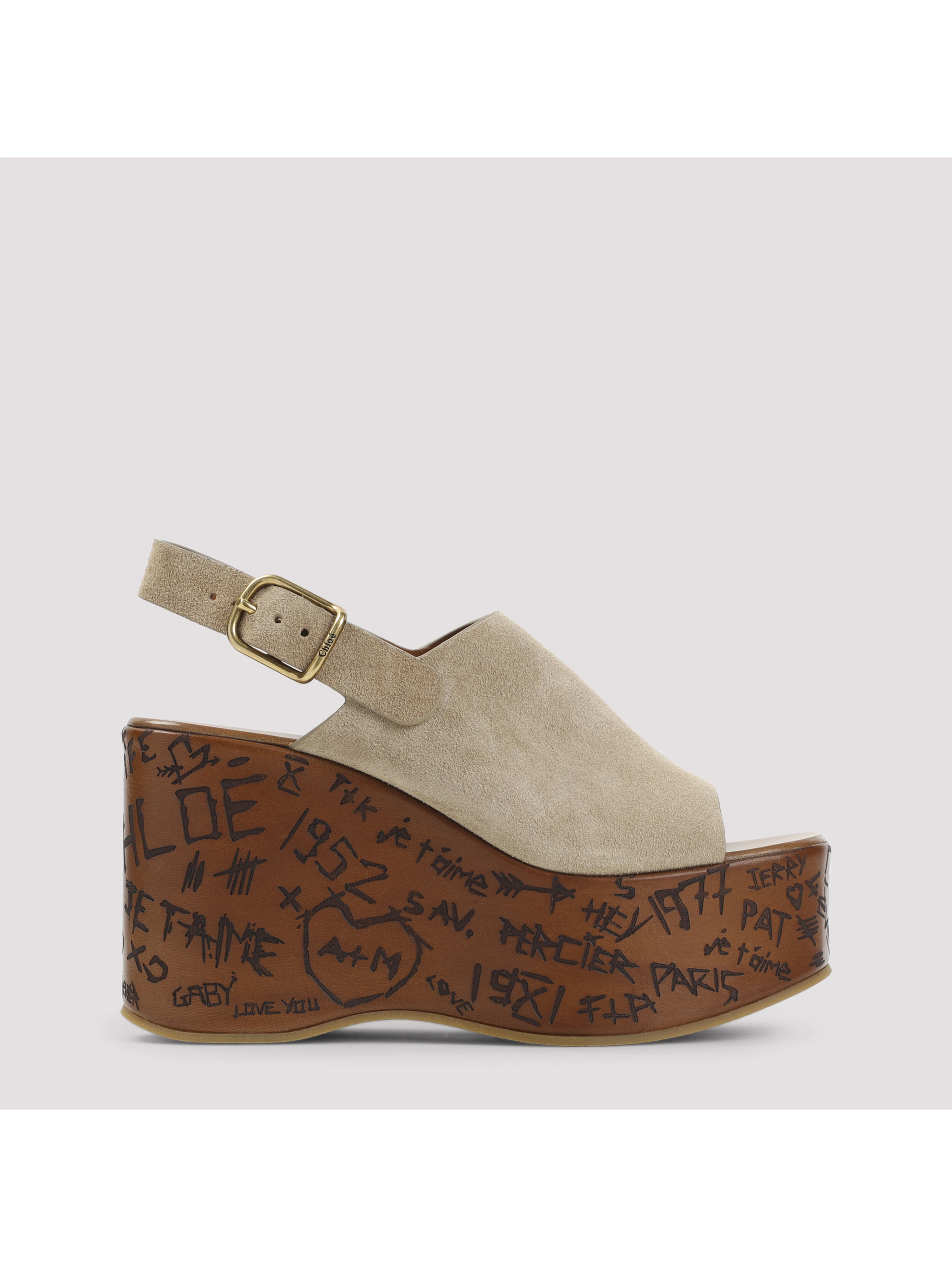 Chloe Maxime Wedges Sandals