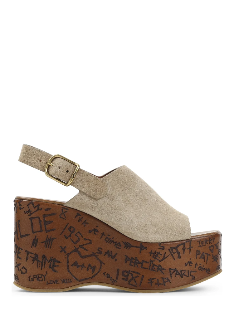 Chloe Maxime Wedges Sandals alternative