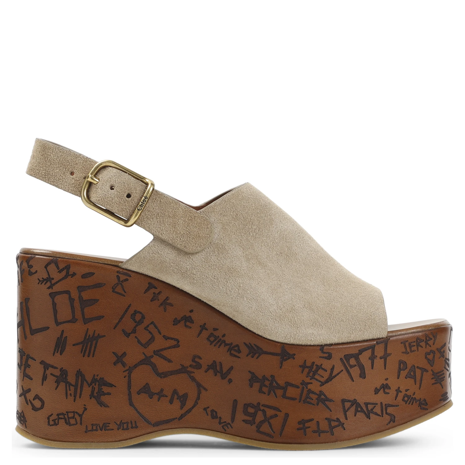 Chloe Maxime Wedges Sandals