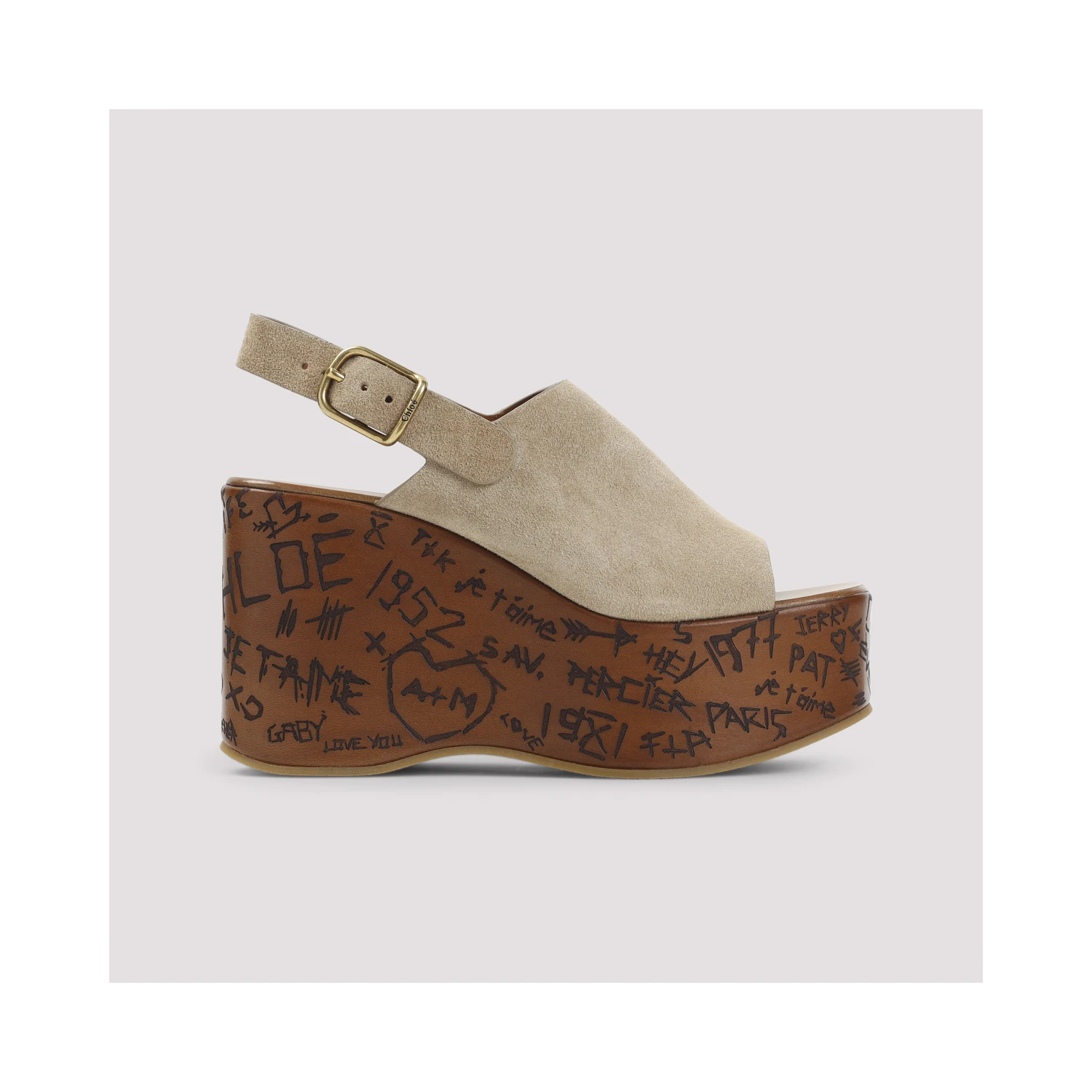 Chloe Maxime Wedges Sandals
