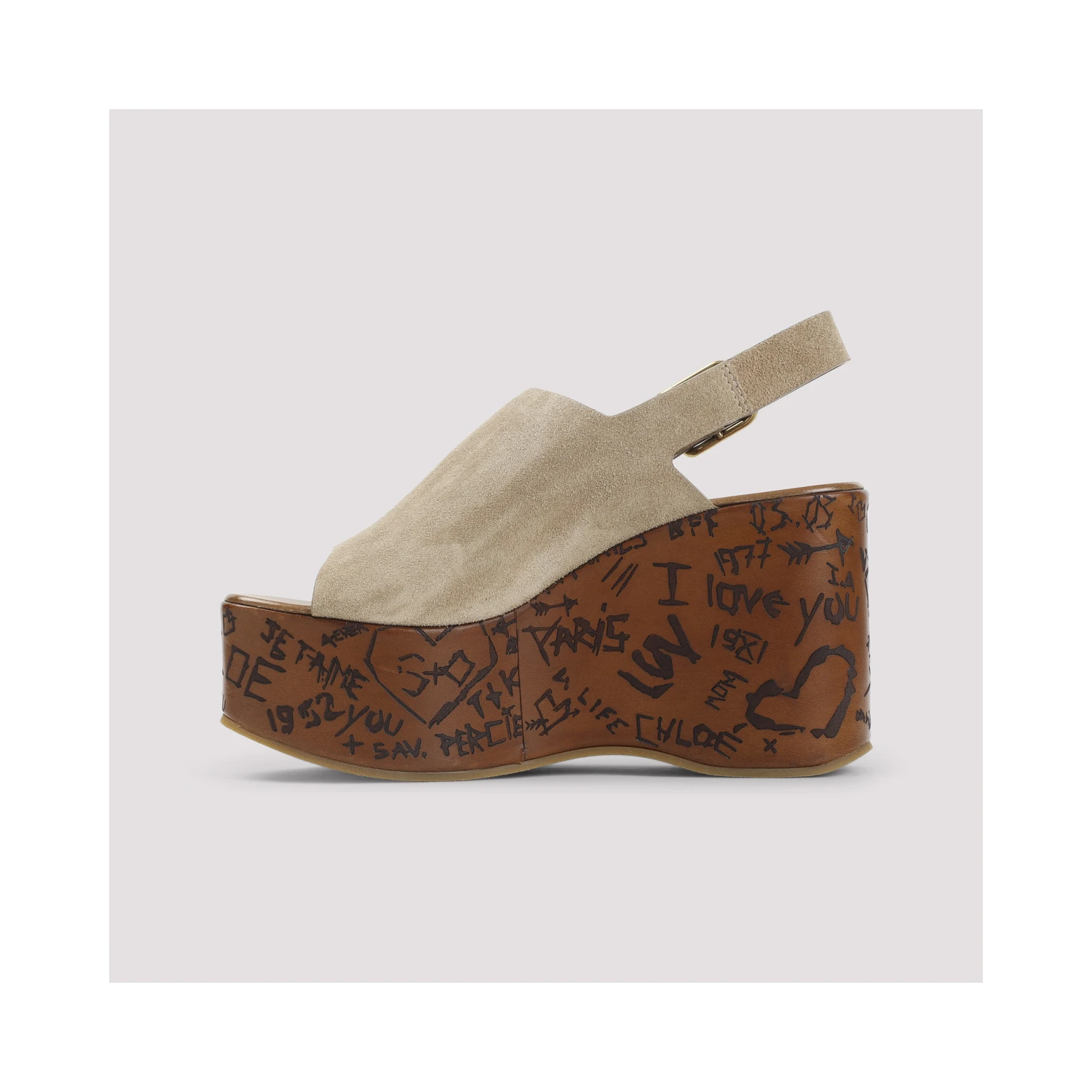 Chloe Maxime Wedges Sandals