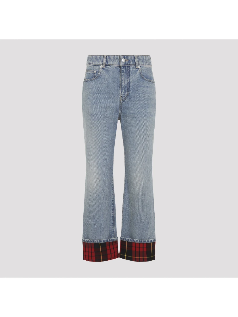 Alexander McQueen Cotton Jeans