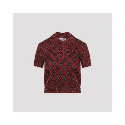 Alexander McQueen Microcheck Polo