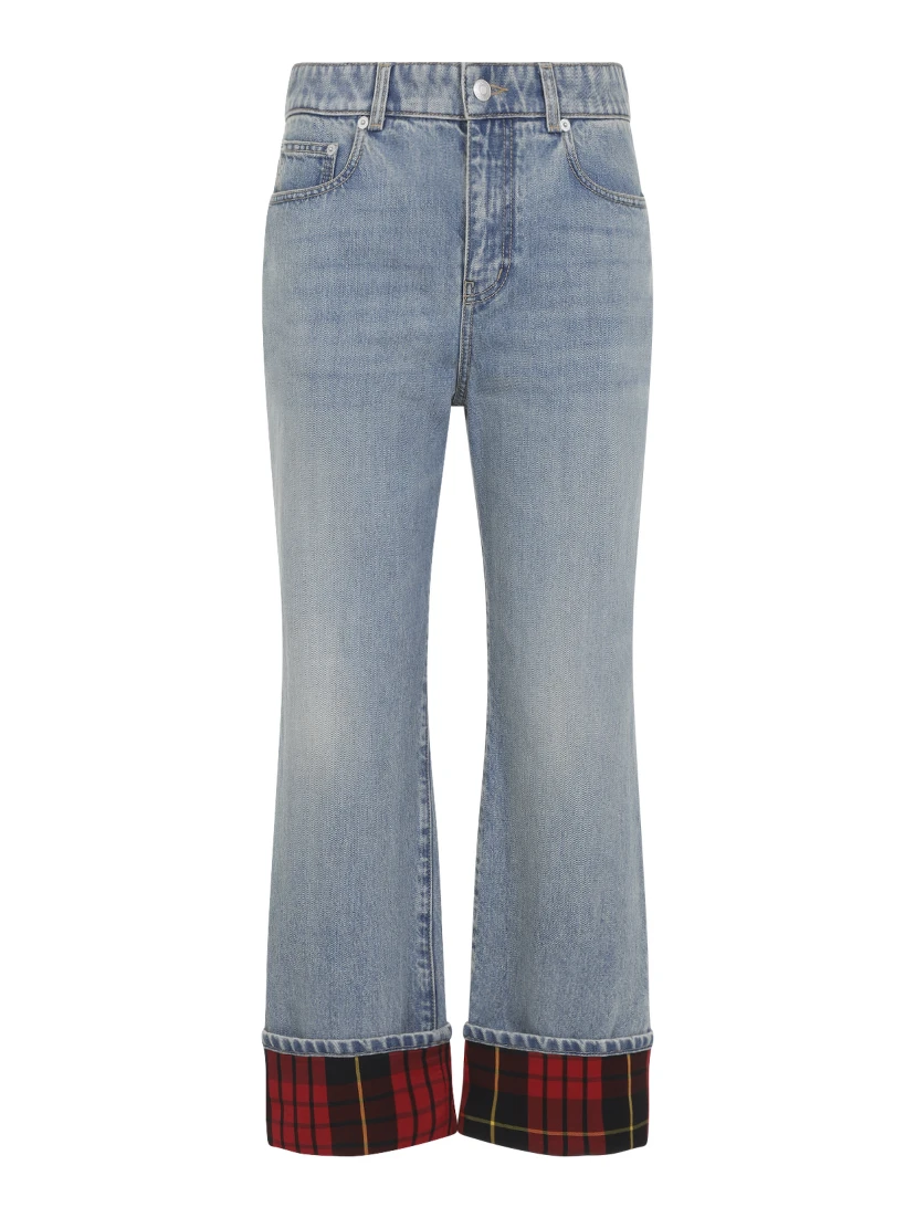Alexander McQueen Cotton Jeans