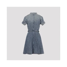 Alexander McQueen Denim Mini Dress