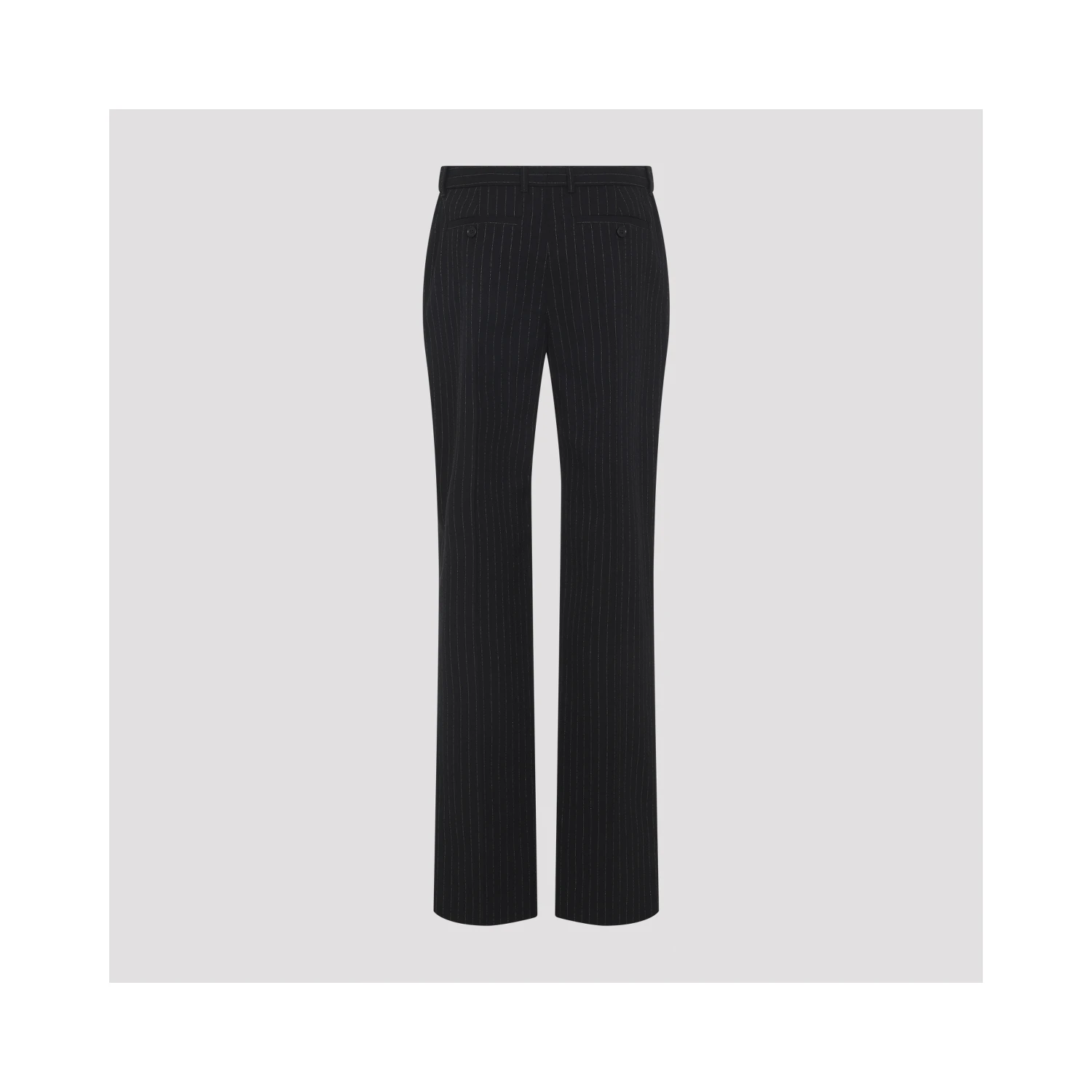 Alexander McQueen Pinstripe Lurex Pants