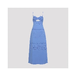 Ermanno Scervino Life Sleeveless Midi Dress