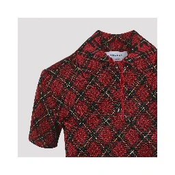 Alexander McQueen Microcheck Polo