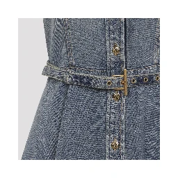 Alexander McQueen Denim Mini Dress