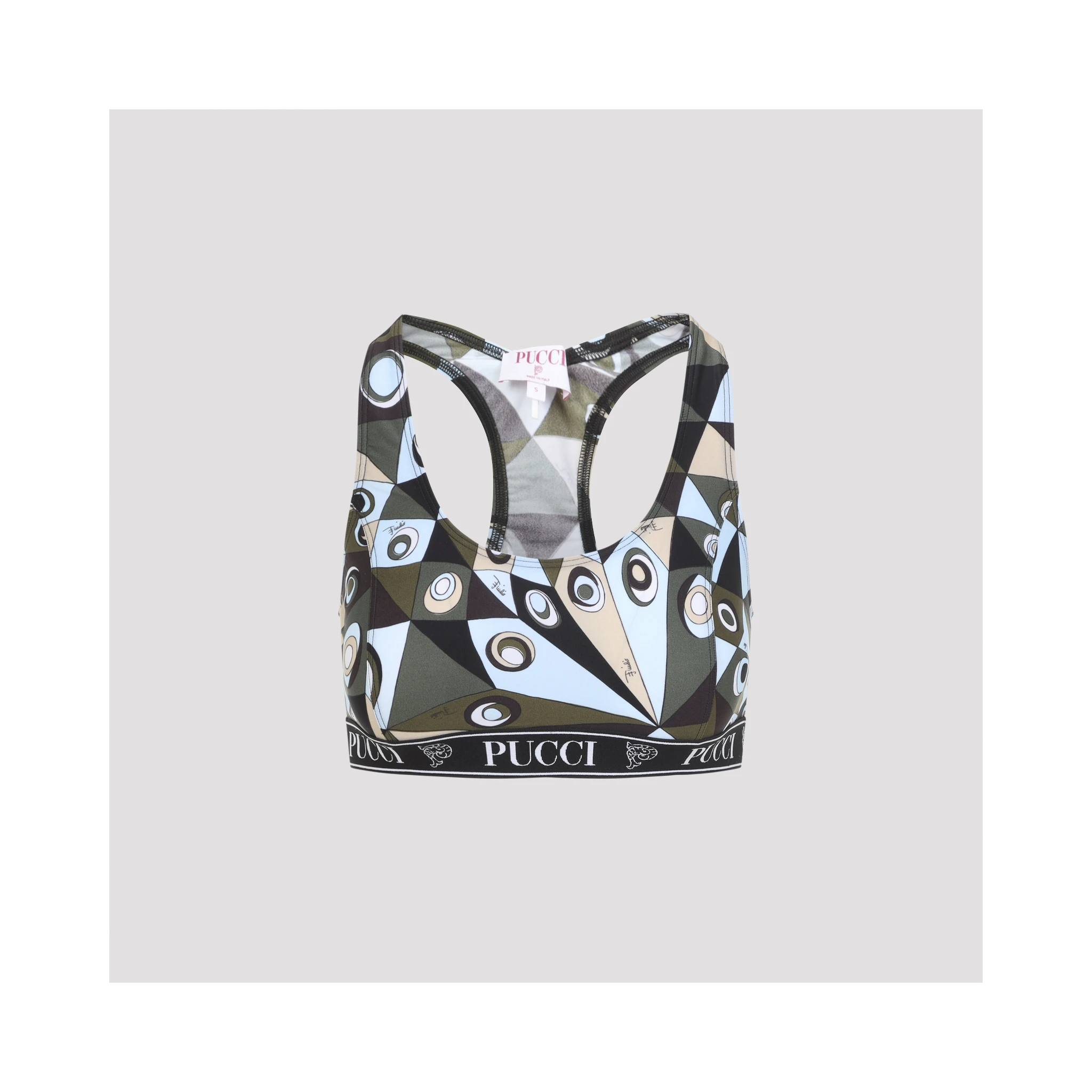 Pucci Polyamide Bra Top