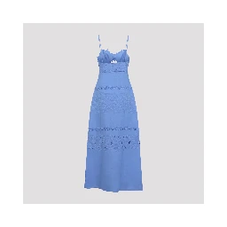 Ermanno Scervino Life Sleeveless Midi Dress
