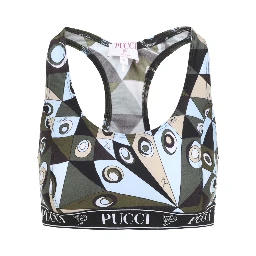 Pucci Polyamide Bra Top