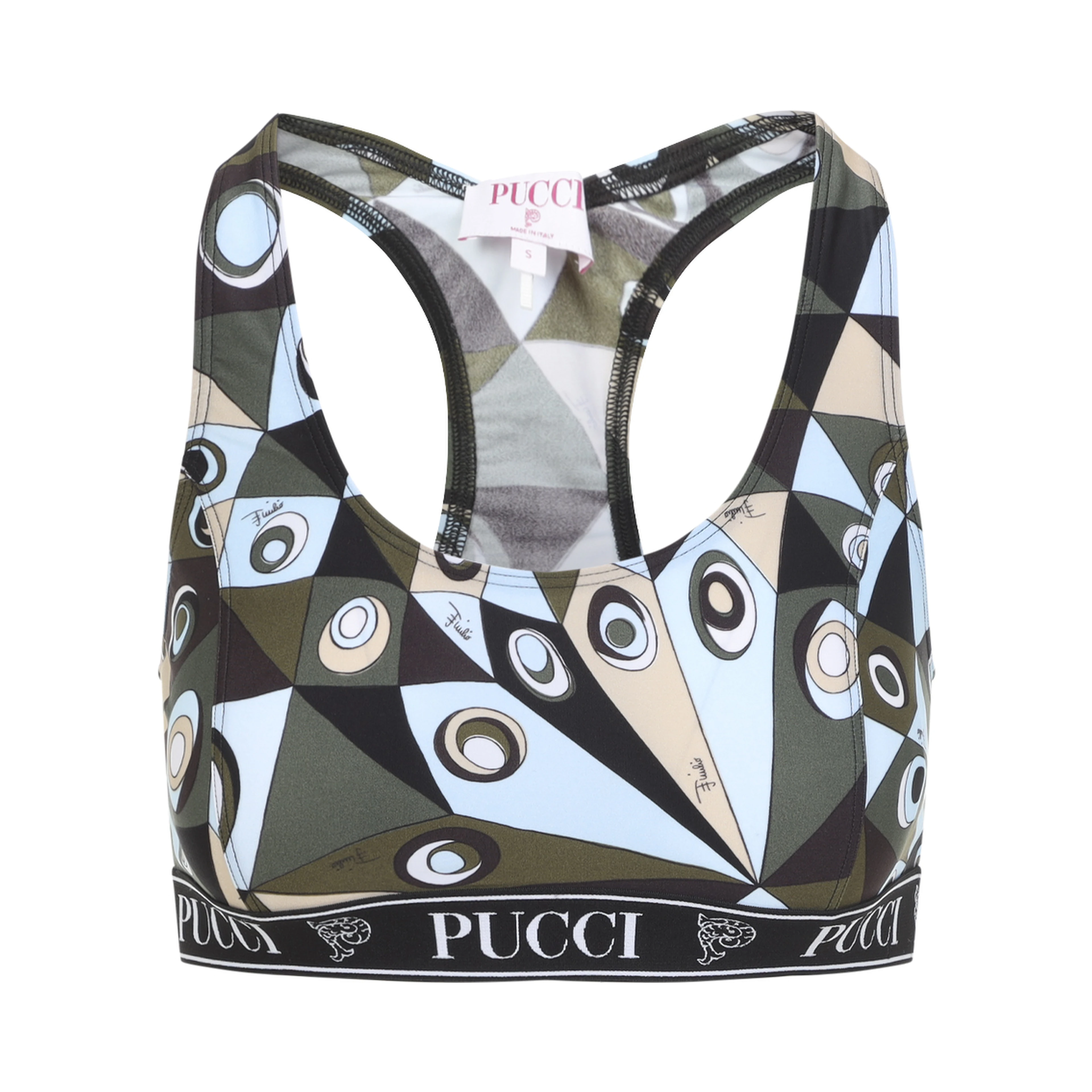 Pucci Polyamide Bra Top