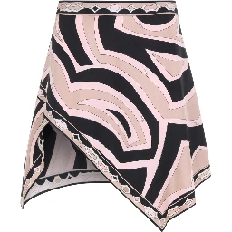 Pucci Silk Twill Mini Skirt