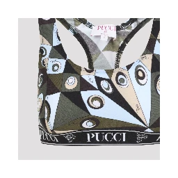 Pucci Polyamide Bra Top
