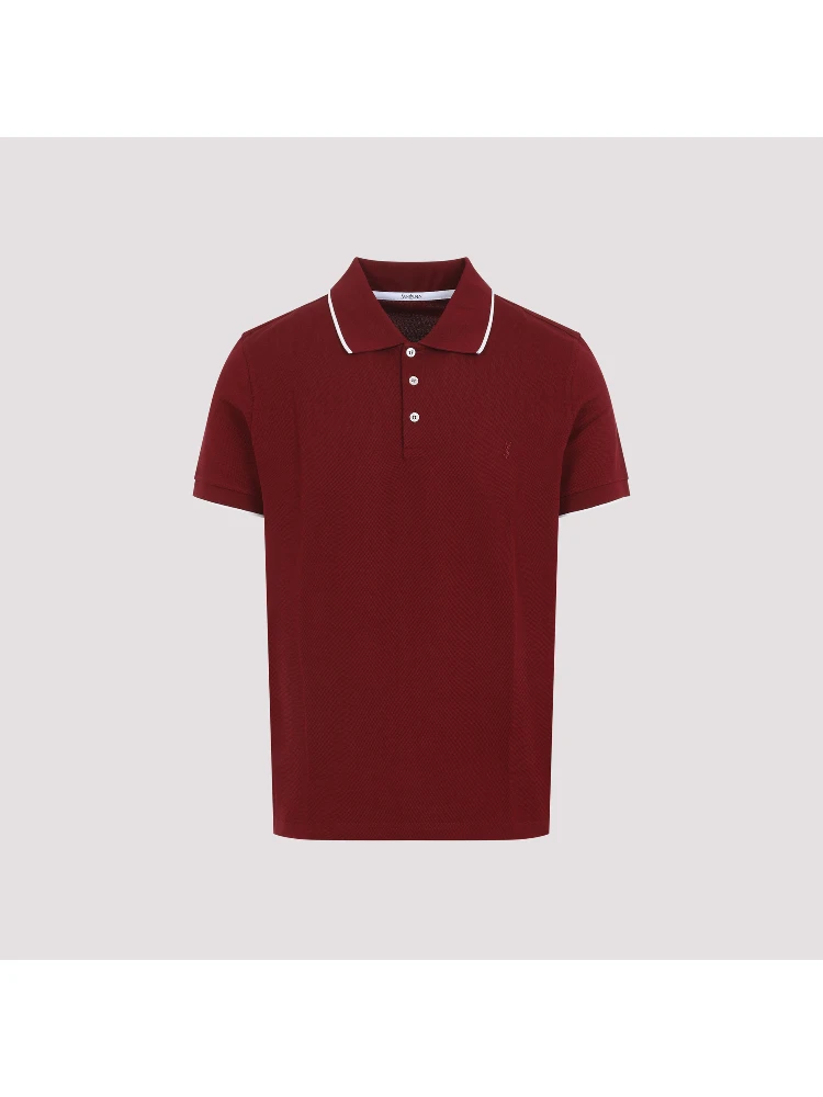 Saint Laurent Jersey Polo