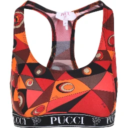 Pucci Polyamide Bra Top
