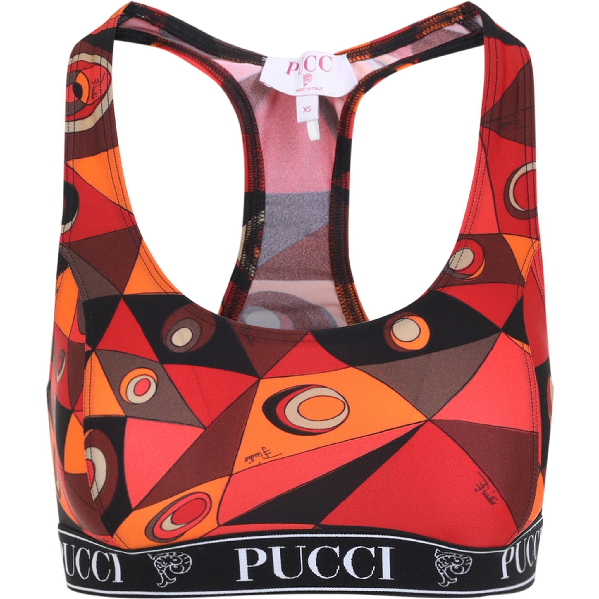 Pucci Polyamide Bra Top