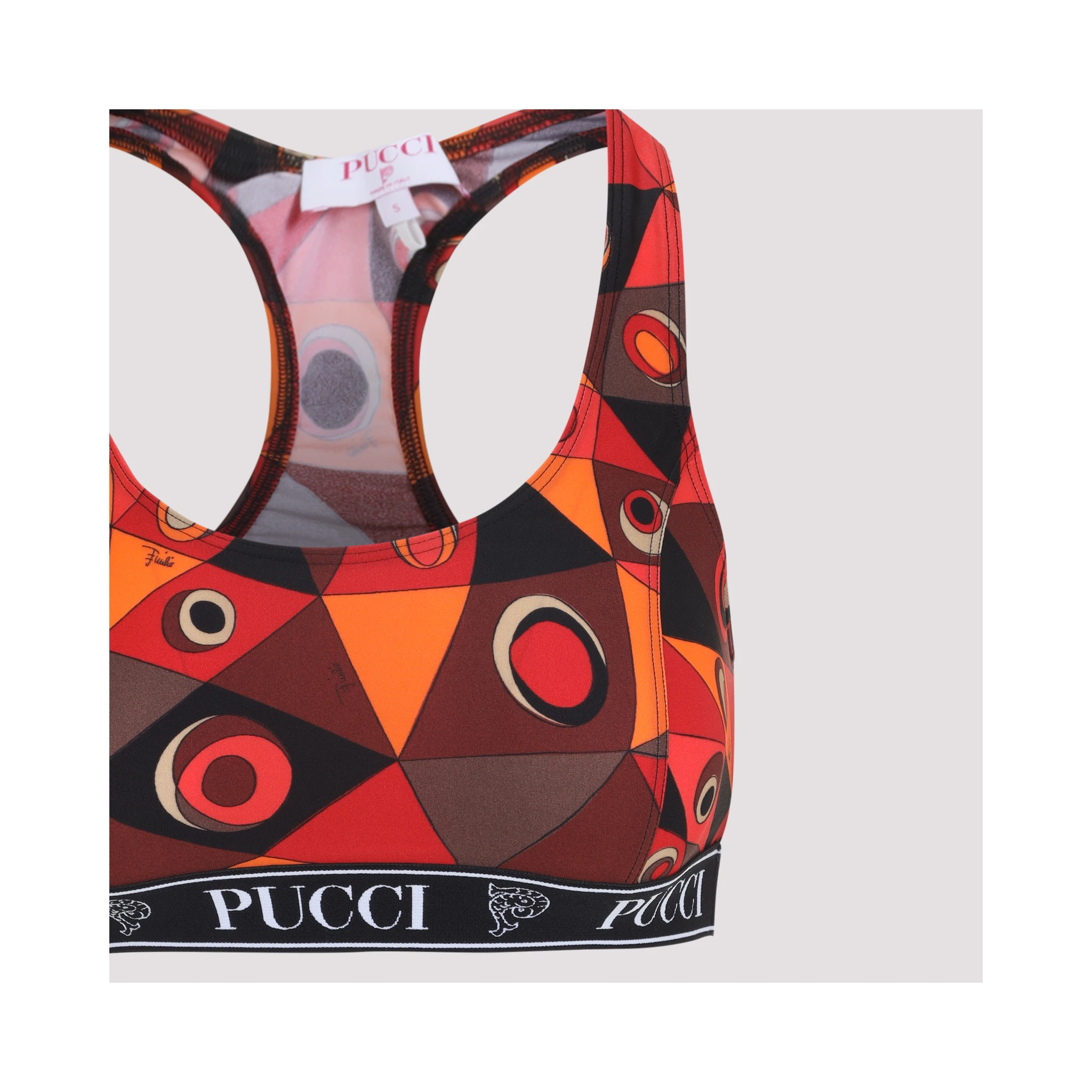 Pucci Polyamide Bra Top