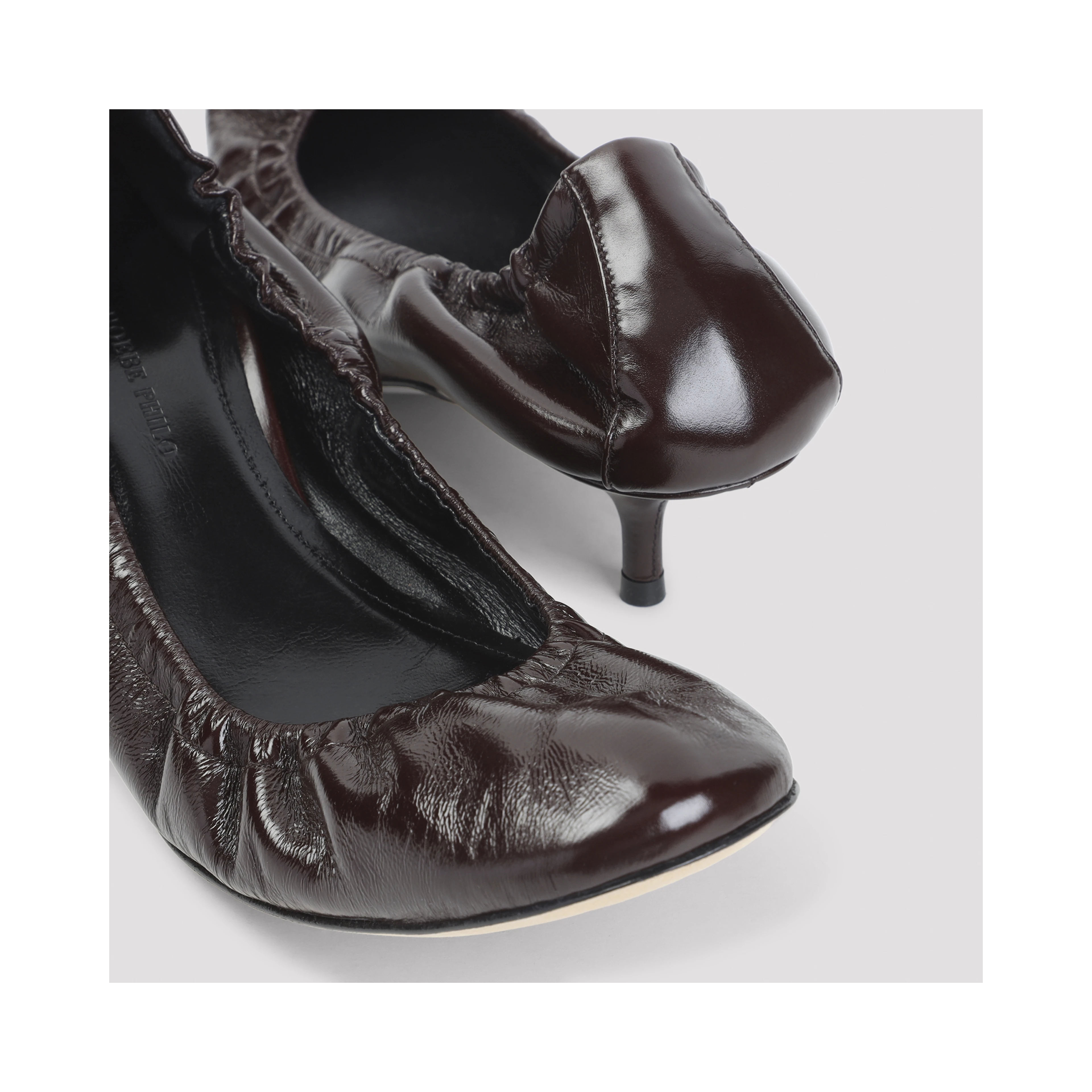 Phoebe Philo Low Pucker 45 Pumps