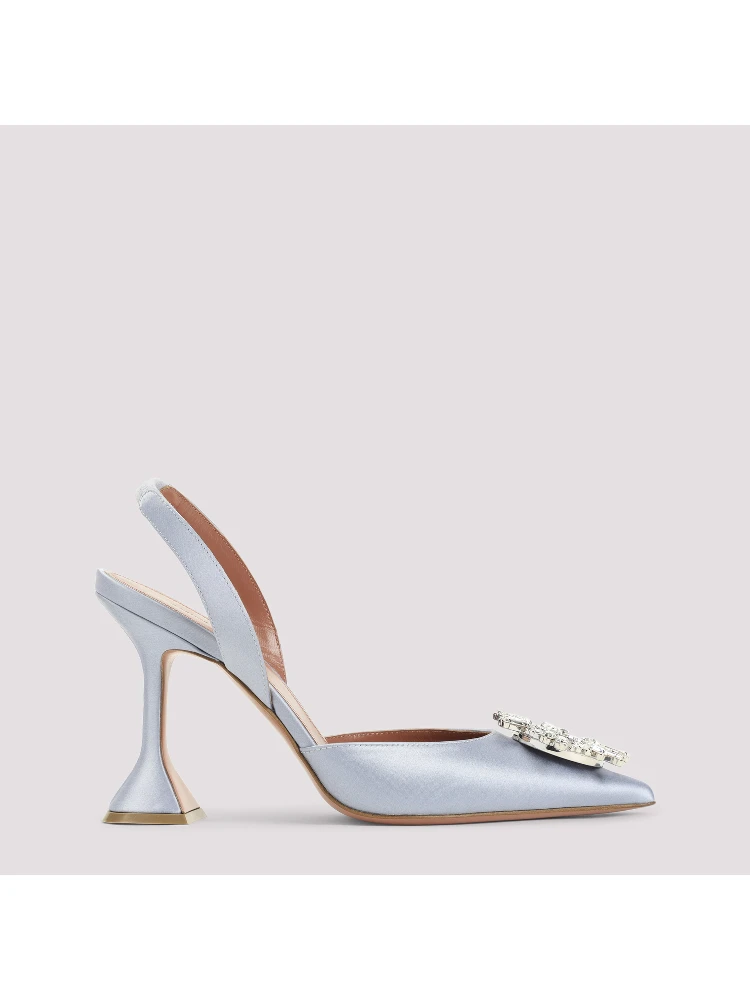 Amina Muaddi Begum Sling 95 Mules