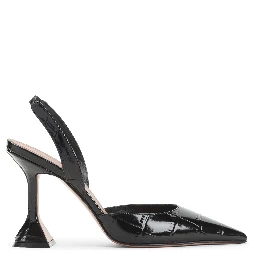 Amina Muaddi Holli Sling 95 Mules