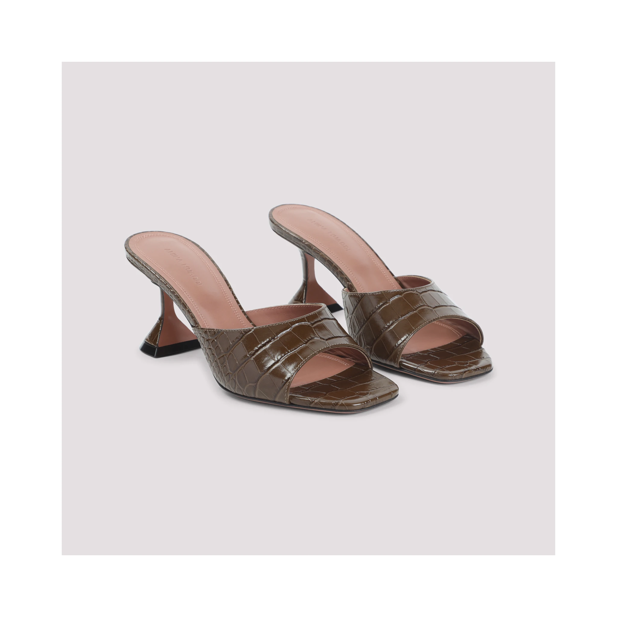 Amina Muaddi Lupita 70 Slipper Mules