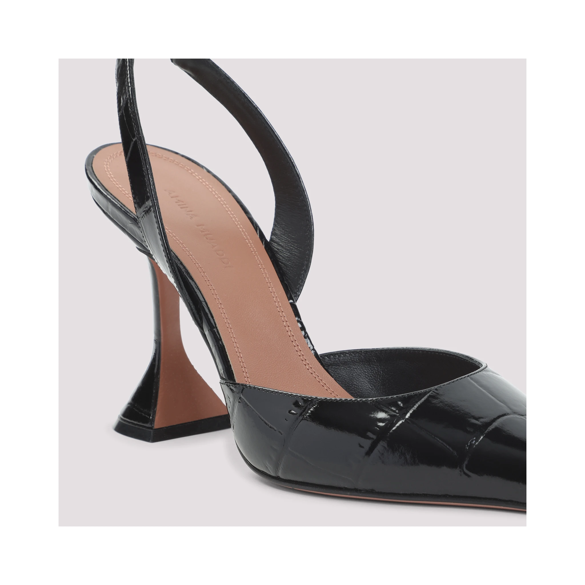 Amina Muaddi Holli Sling 95 Mules