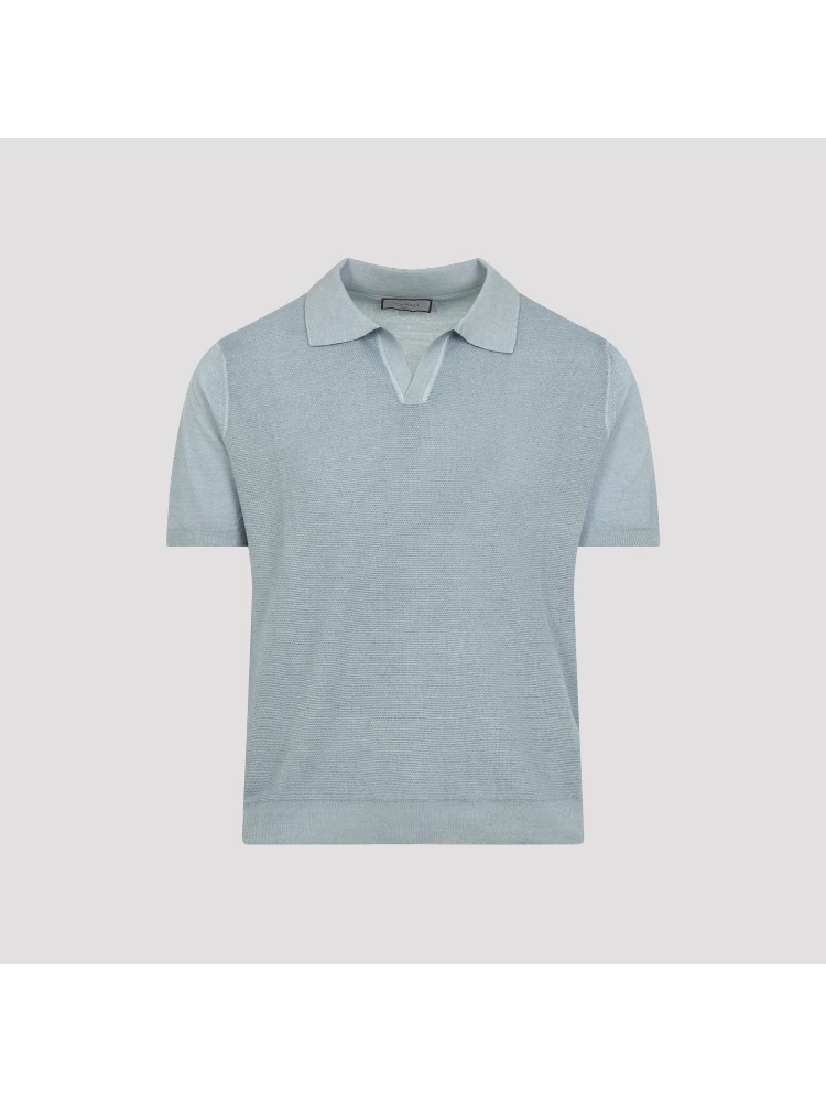 Canali Wool and Silk Polo