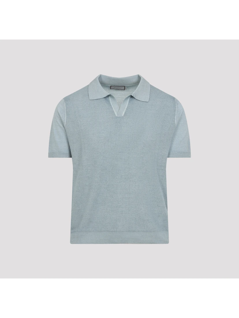 Canali Wool and Silk Polo