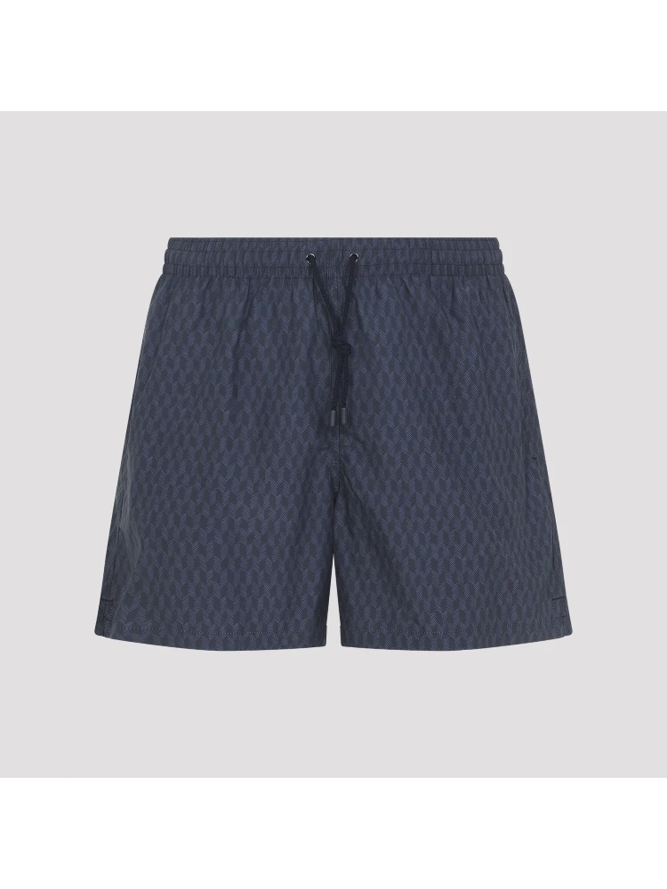 Canali Polyester Swim Shorts