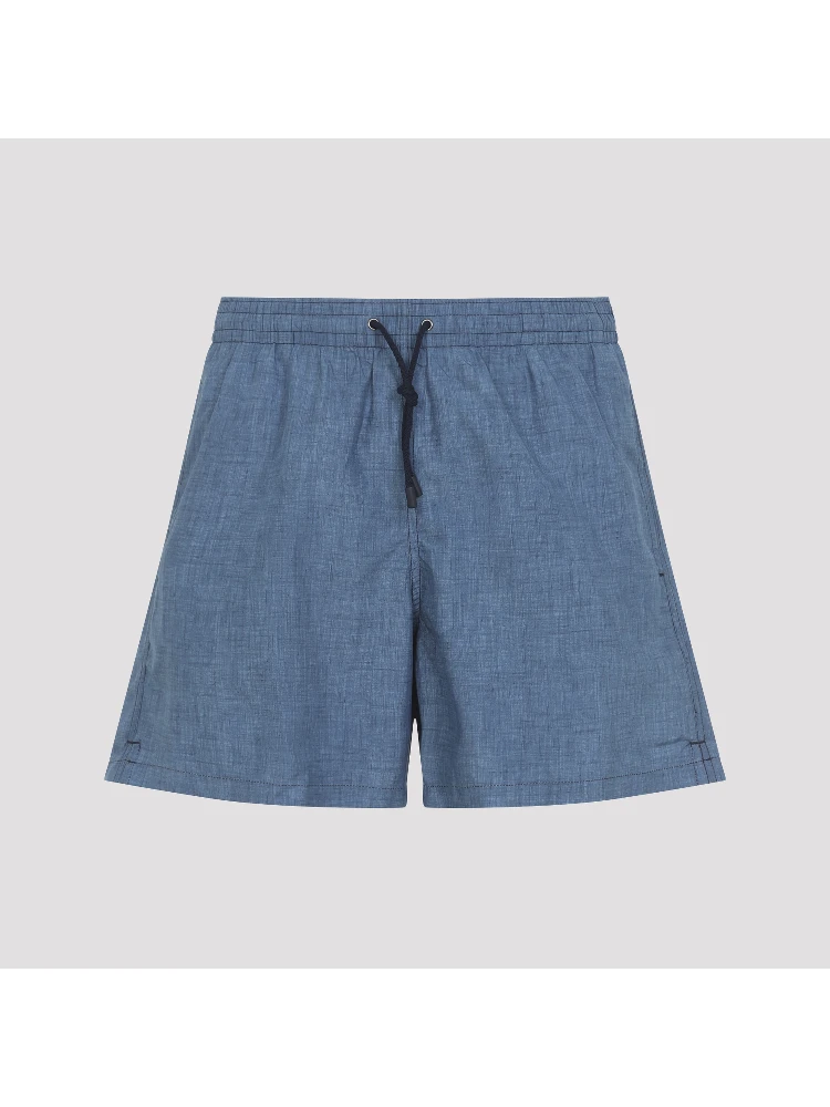 Canali Polyester Swim Shorts