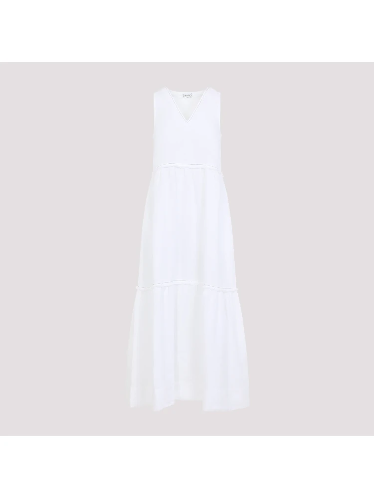 Peserico Linen Long Dress