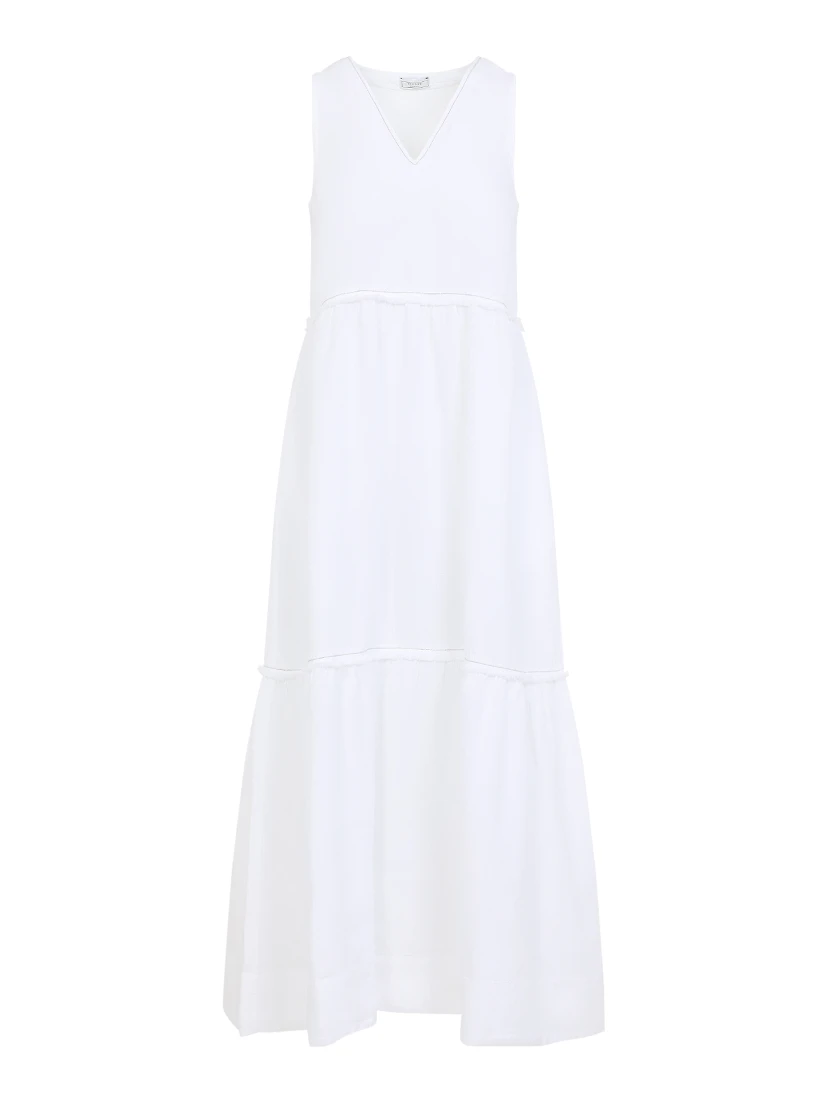 Peserico Linen Long Dress