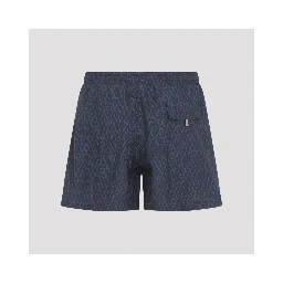 Canali Polyester Swim Shorts