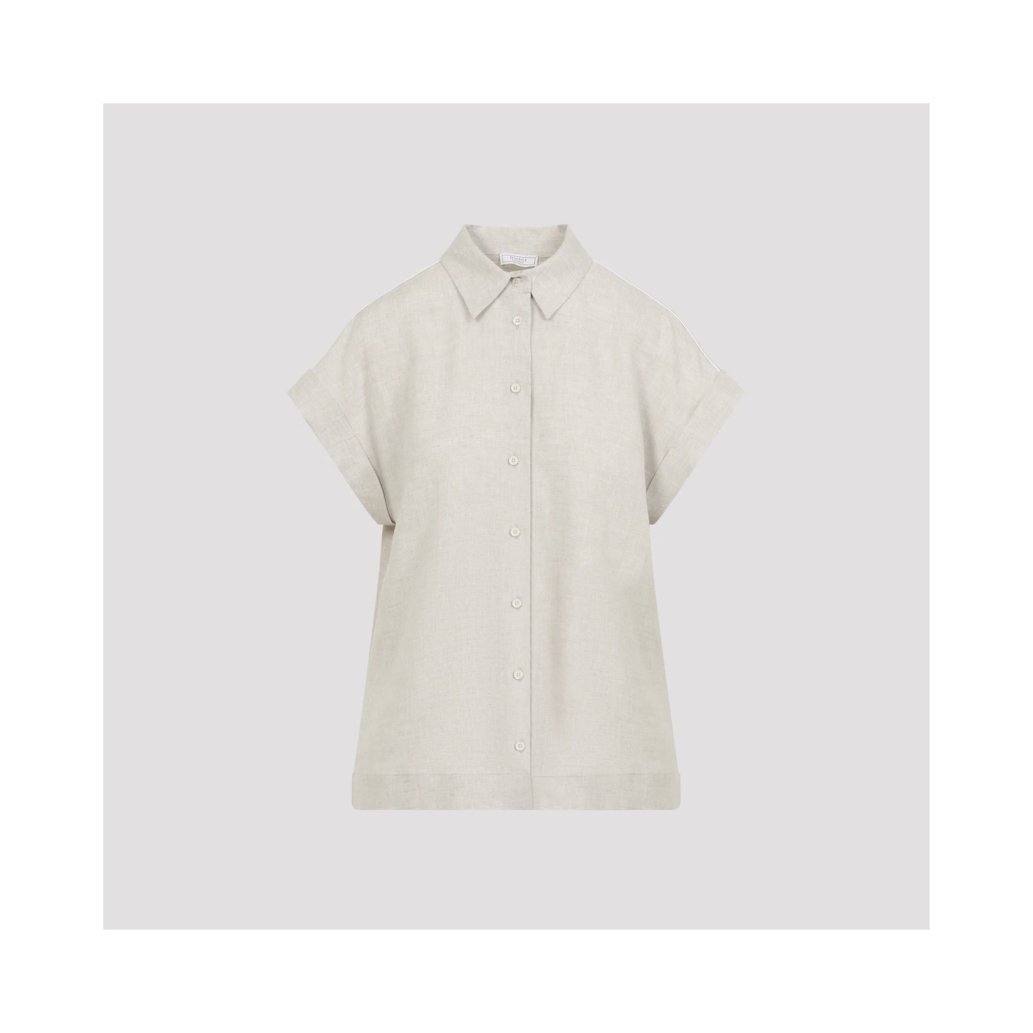 Peserico Linen Short Sleeves Shirt
