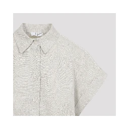 Peserico Linen Short Sleeves Shirt