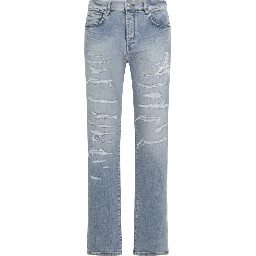 Amiri Repaired Slim Jeans