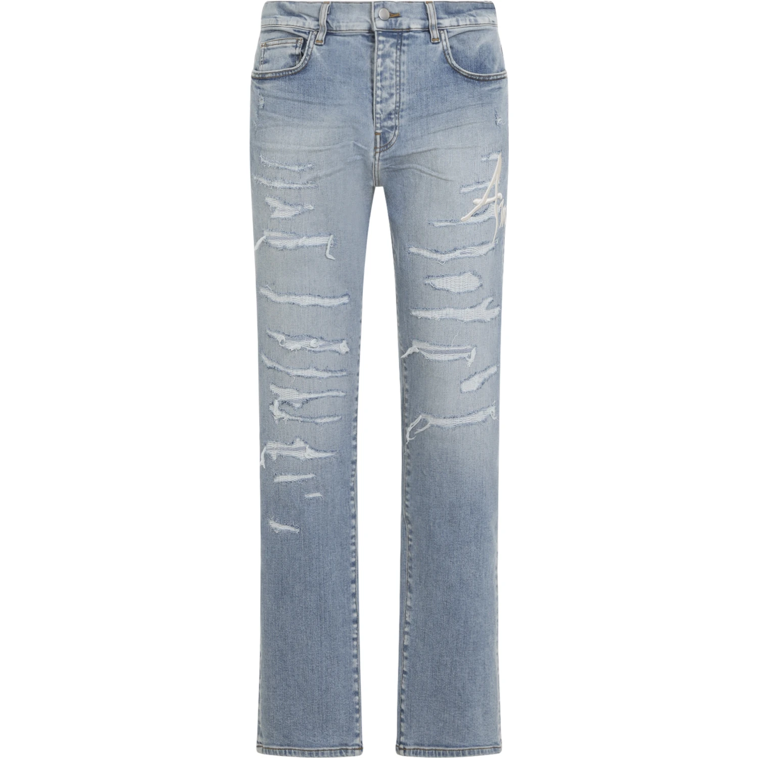 Amiri Repaired Slim Jeans