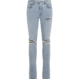 Amiri Crochet Leather Mx1 Jeans